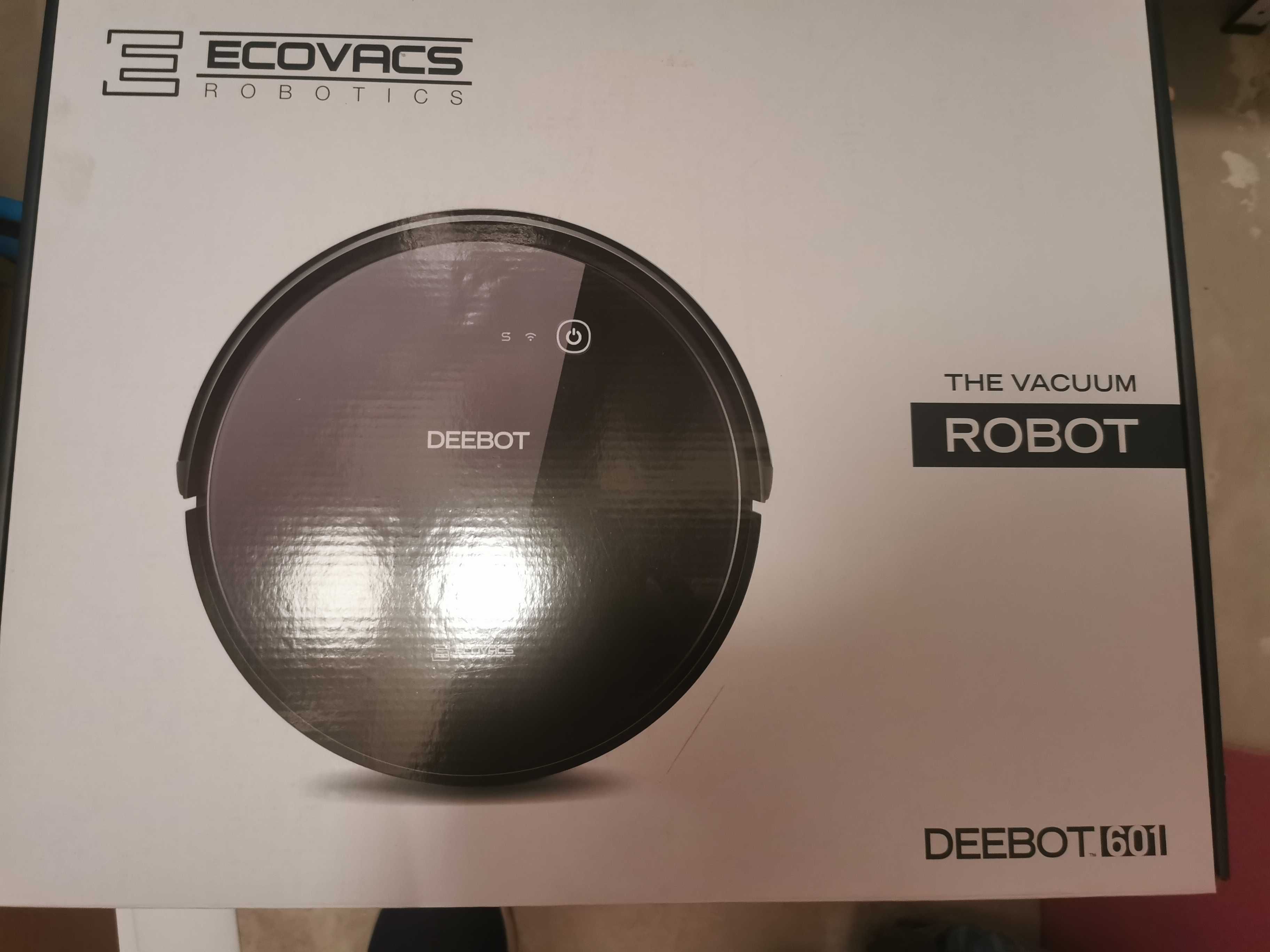 Робот Ecovacs DEEBOT 601 - СУХО и МОКРО - МНОГО ЗАПАЗЕН!!!