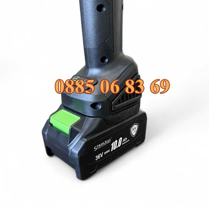 К-т Акумулаторен перфоратор, ъглошлайф 125 мм, гайковерт/винтоверт 36V