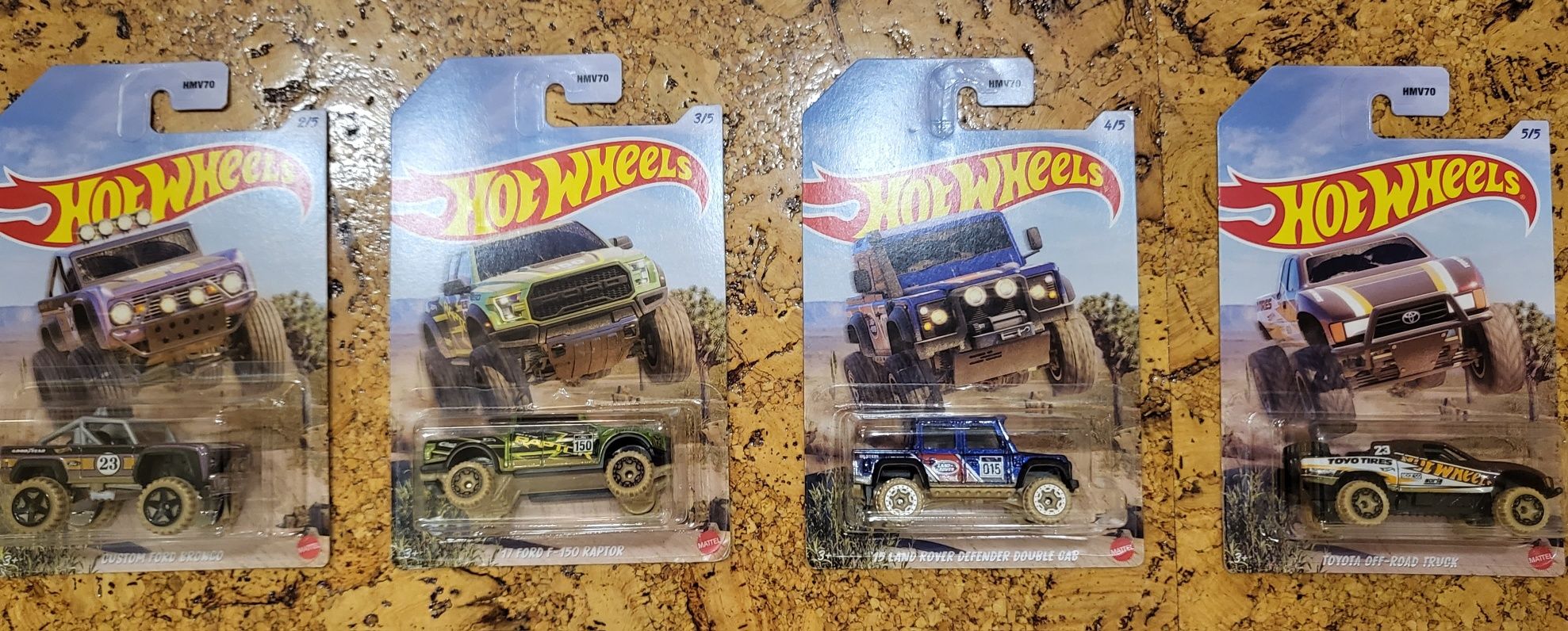 Off-Road pack 2023 Hot Wheels