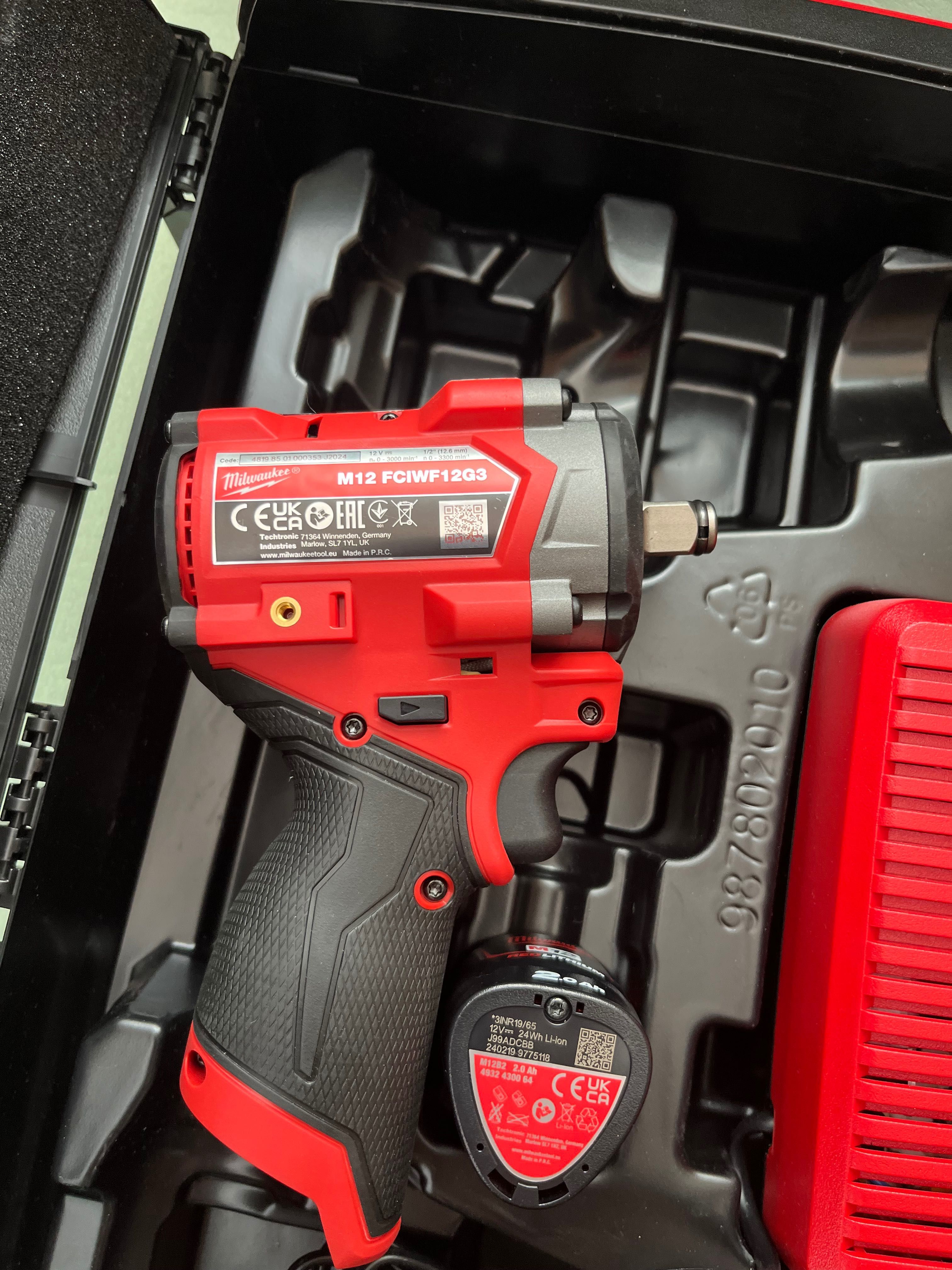 Нов Гайковерт Milwaukee 12V 2024г. Безчетков / Режими