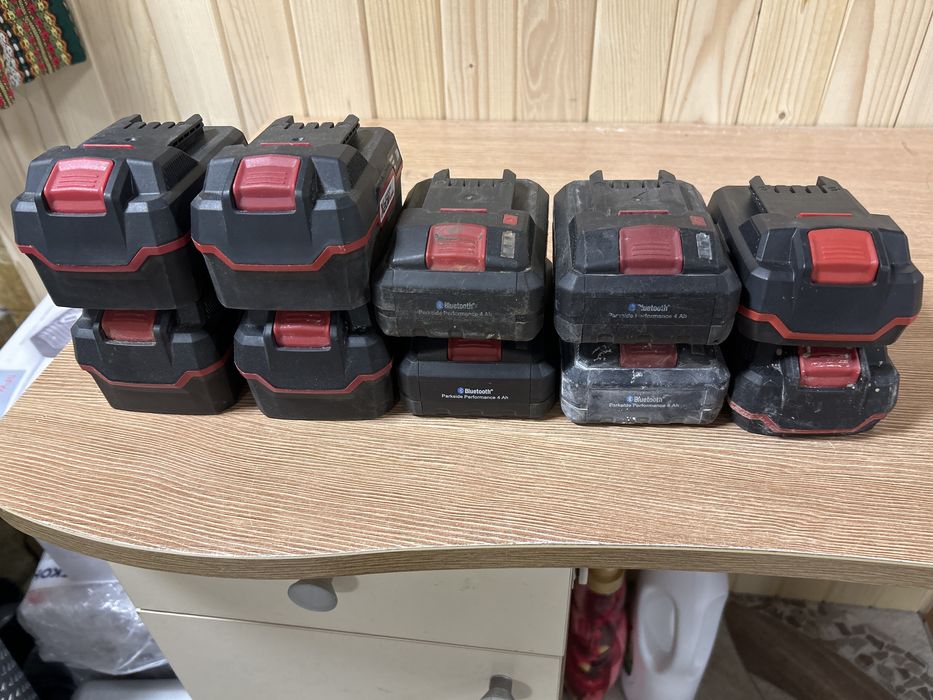 Бокс батерии parkside