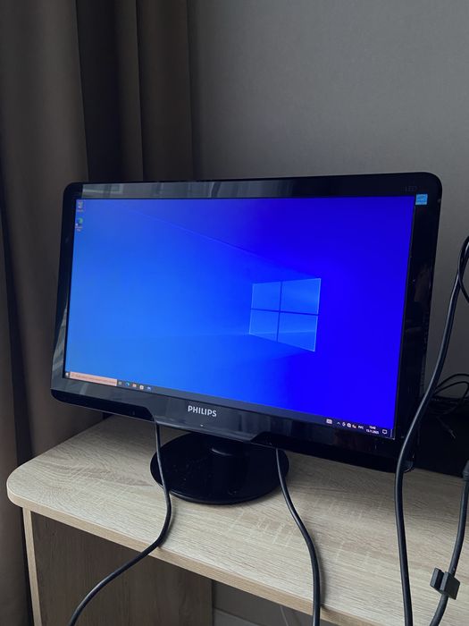 ПК + монитор. Готов к работе