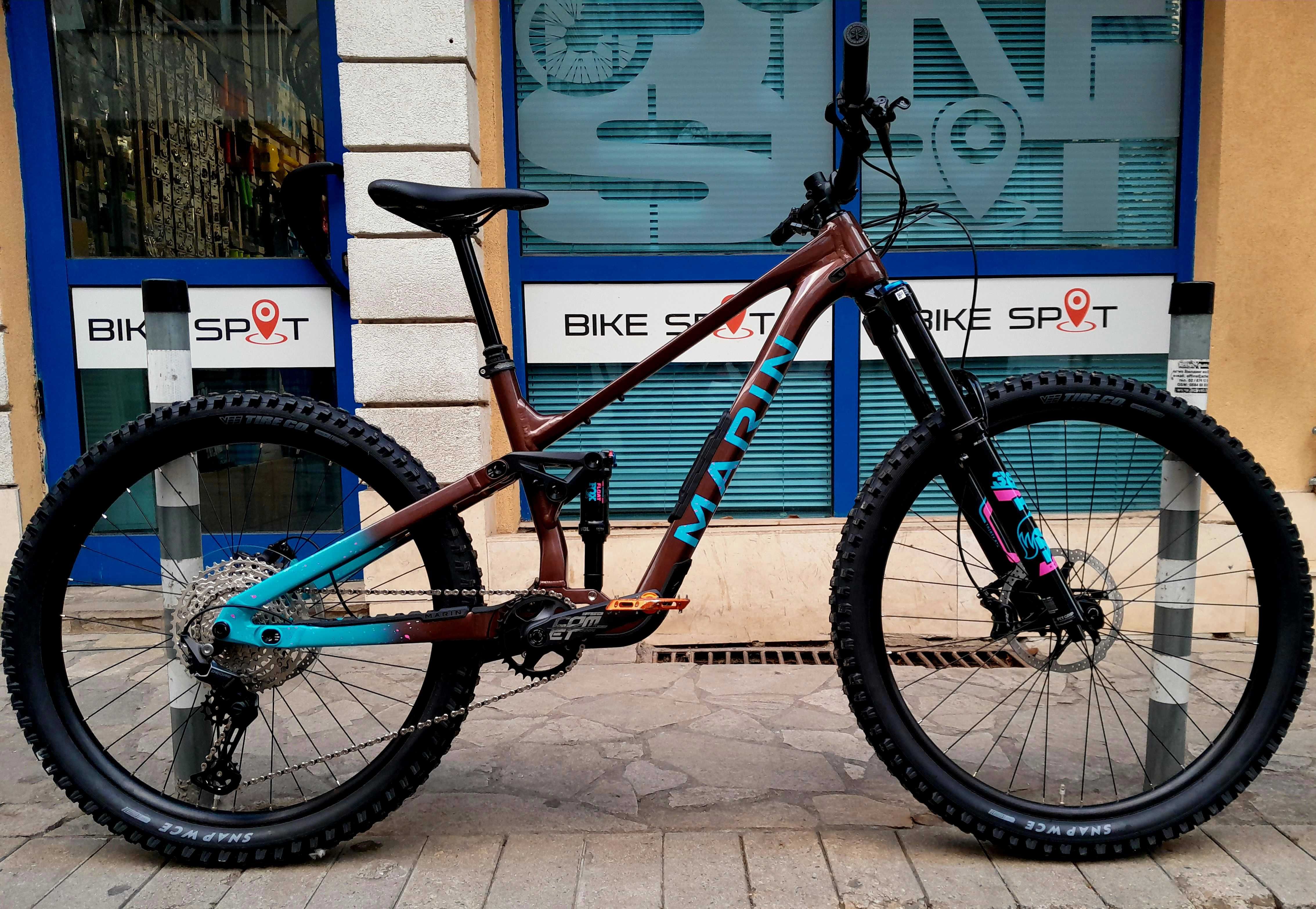 29/27.5 - L Marin Alpine-Trail MX Enduro 160/170mm Brown Fox 12sp