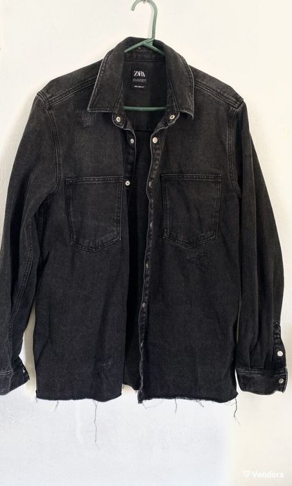 Дънкова връхна риза Зара