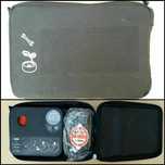 Kit pana umflat roti original BMW Compresor auto+solutie+geanta Nou