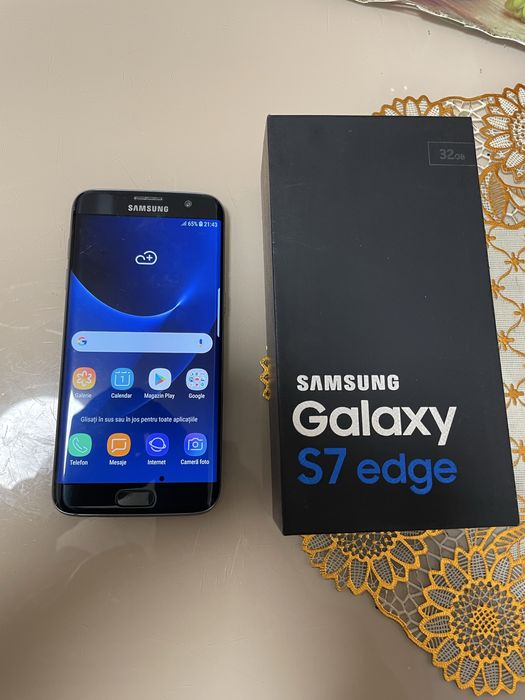 Samsung Galaxy S7 Edge, 32GB, 4G, Black