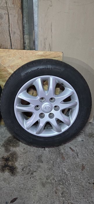 KIA CARNIVAL джанти със нови зимни гуми 235/55/17  6,5J×17  ET46  6×13