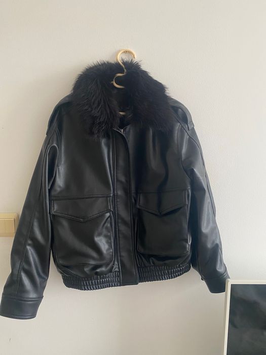 кожено яке нов модел Zara