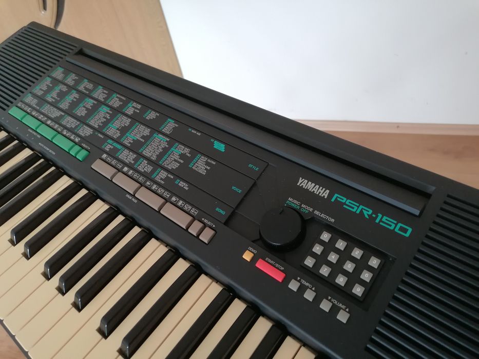 YAMAHA PSR-150 stereo AWM pian digital orga electronică
