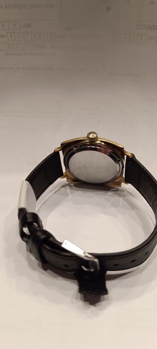 Позлатен автоматичен винтидж руски часовник Poljot