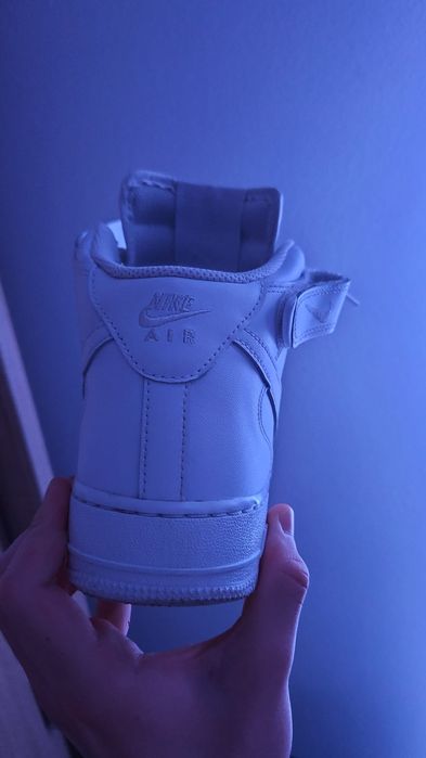 Nile Air Force 1 Mid Triple White