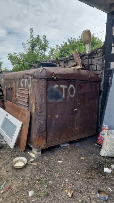Бытовка кунг под инвентарь дровник угольник