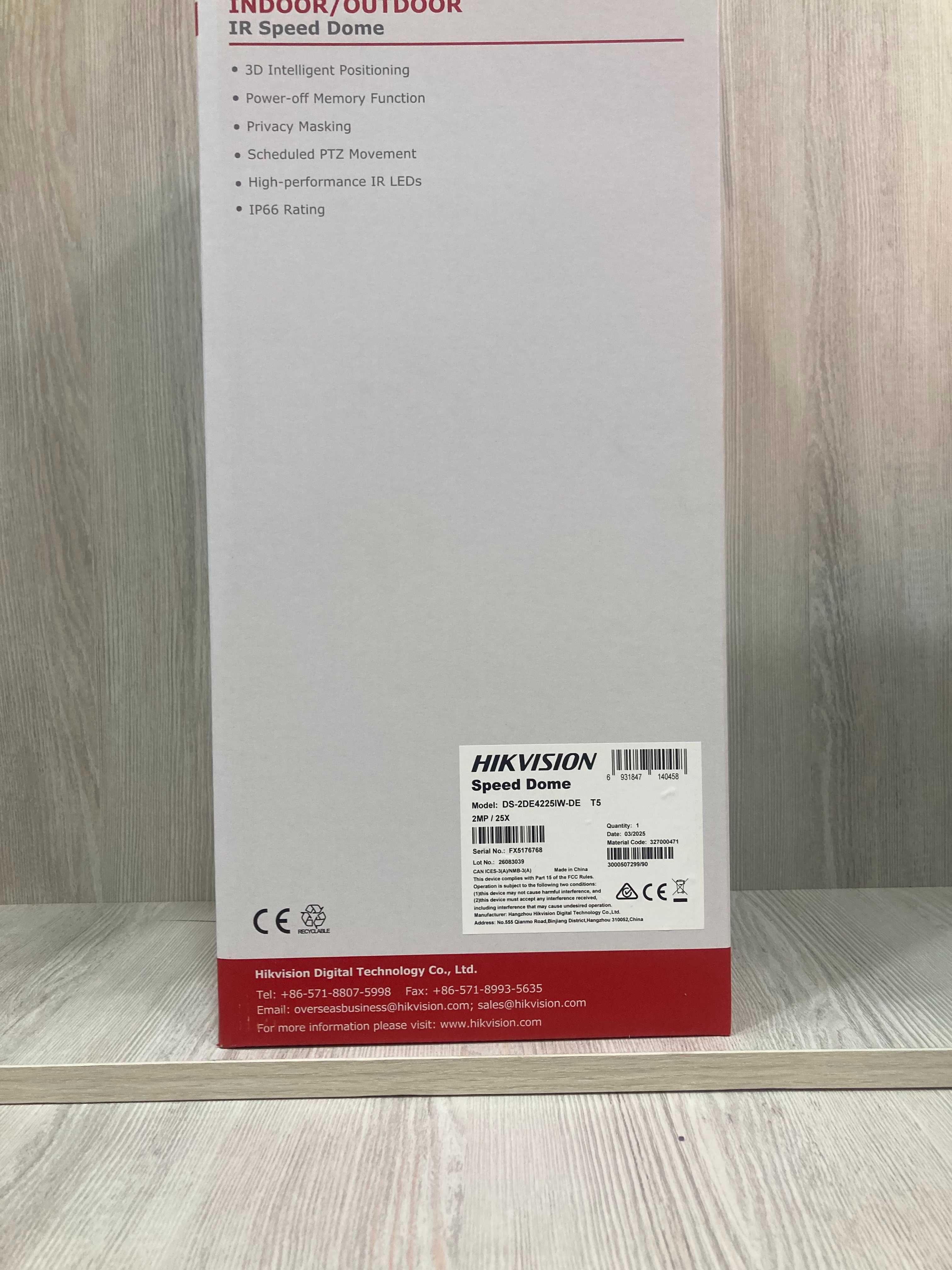Ir Speed Dome - DS-2DE4225IW-DE T5