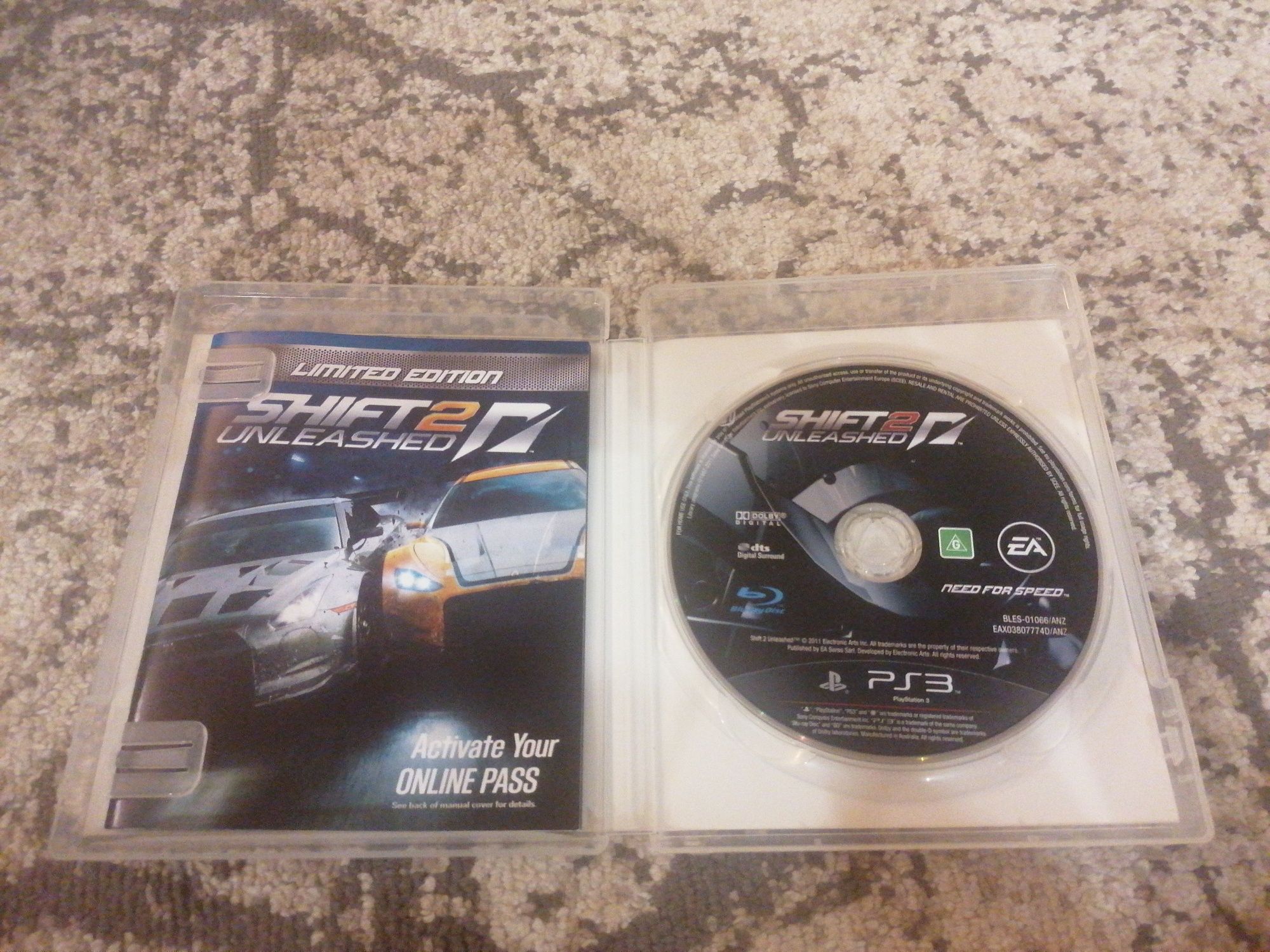 Видеоигри за PS3:Shift2 и NFS Hot pursuit