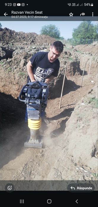 Inchiriez talpa, compactor