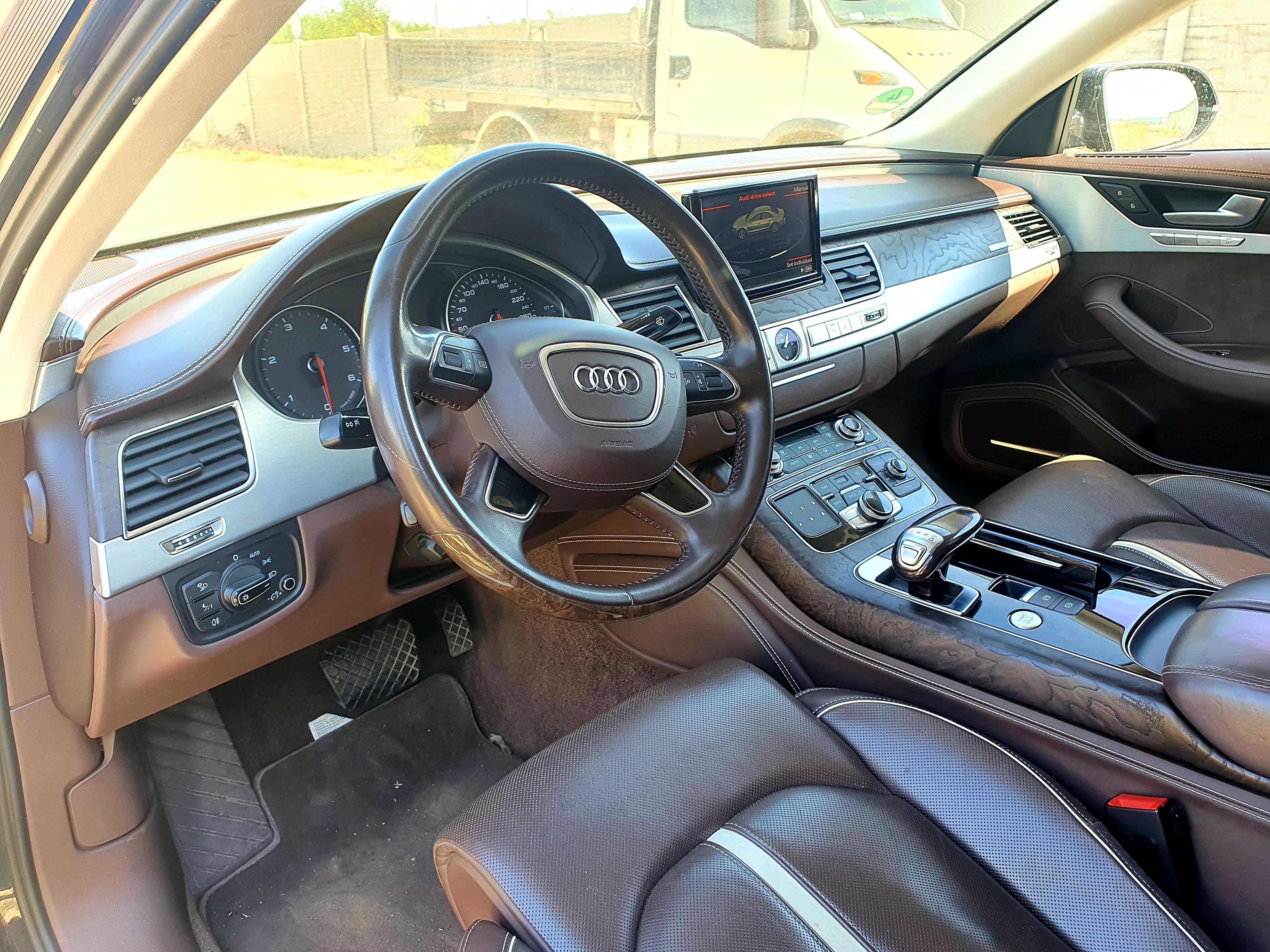 Interior Audi A8 2013 De Europa FULL ELECTRIC+MASAJ