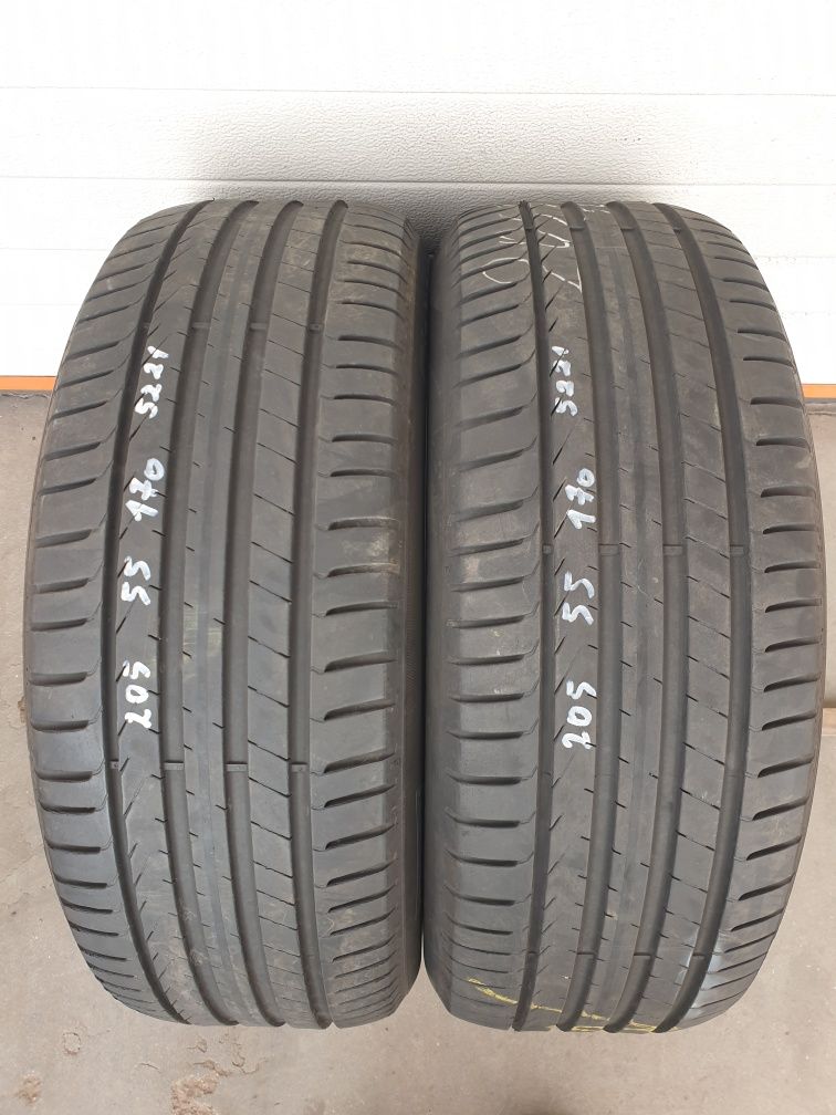 Летни гуми 2 броя PIRELI Cinturato P7 205 55 R17 дот 5221