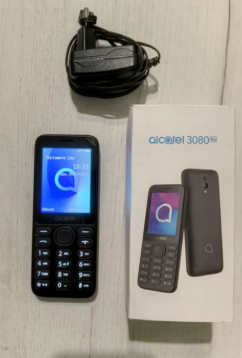 Мобилен Телефон Alcatel 3080 4G НОВ*