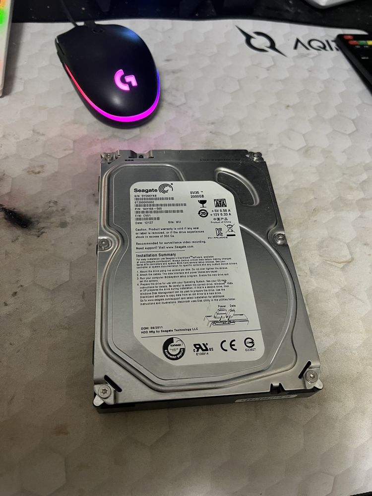 Hard disc 2tb seagate