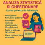 Sprijin statistica/analiza date in psihologie