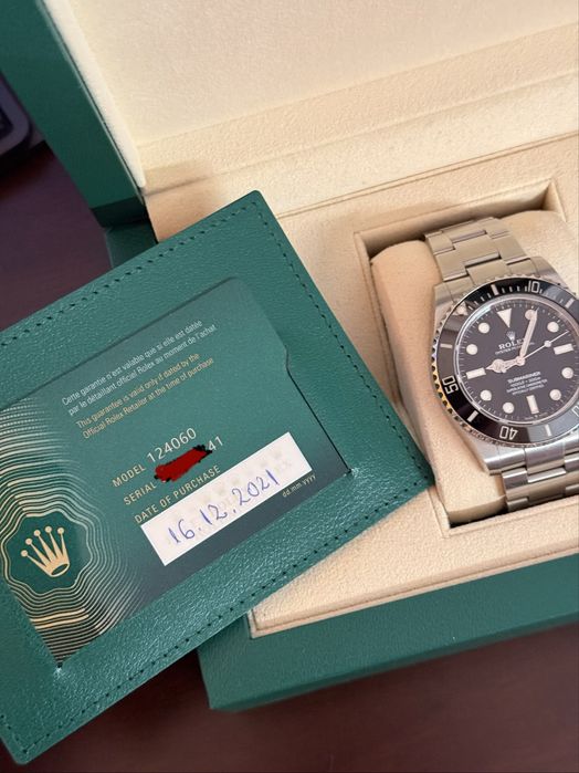 Rolex Submariner 2021 41mm [acte + cutie]