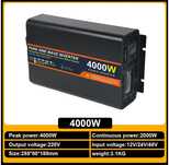Чист синусоидален инвертор 4000W DC 12V/24V към AC 220V