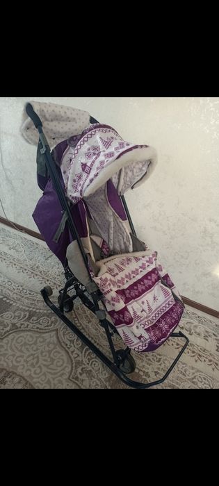 Продам санки коляску