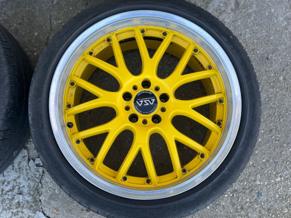 Продавам 4 бр джанти  5x112с гуми 225/35