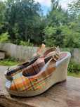 Espadrile Tommy Hilfiger, multicolor, bretele reglabile, marimea 40.