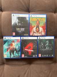 Игри за PS 5 Village,Far Cry 6,Battlefield,Chernobylite,Black Blood