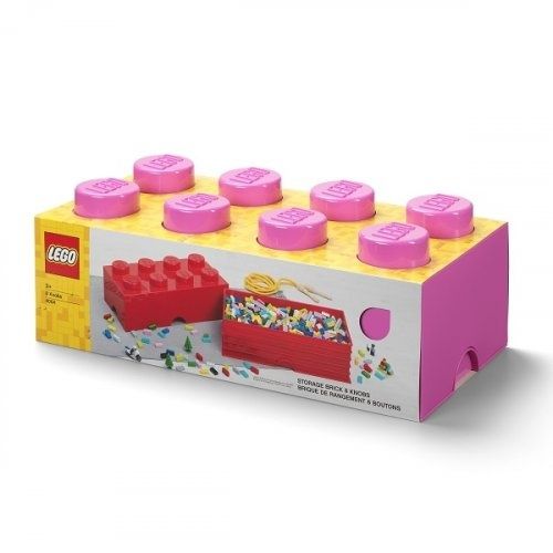 Piesa Lego Brick knob depozitare obiecte cu un nod