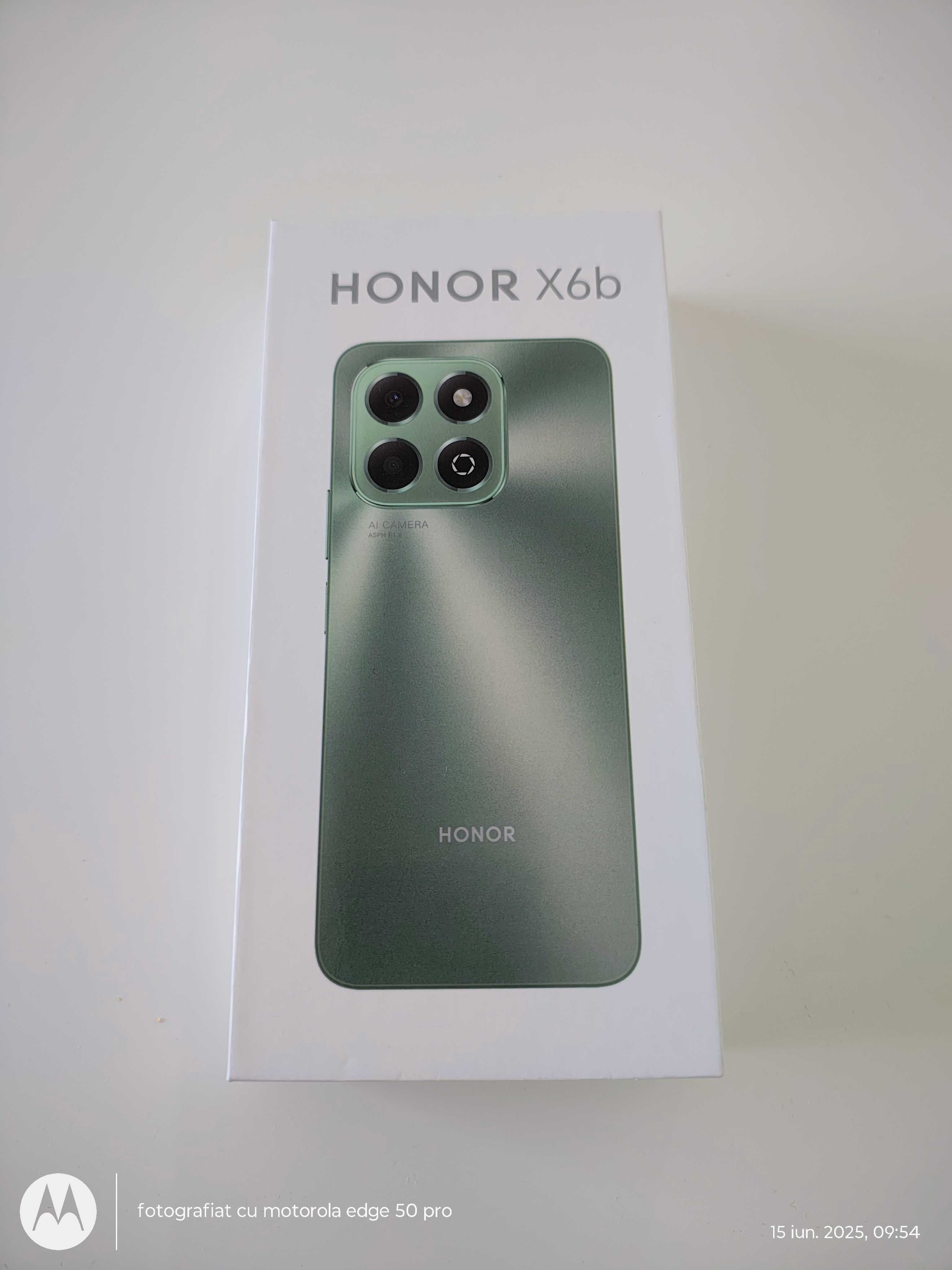 Honor X6b 128GB, dual SIM midnight Black 4 GB RAM sigilat