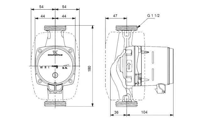 Циркулационна помпа Grundfos ALPHA2 L 25-40-Безплатна доставка