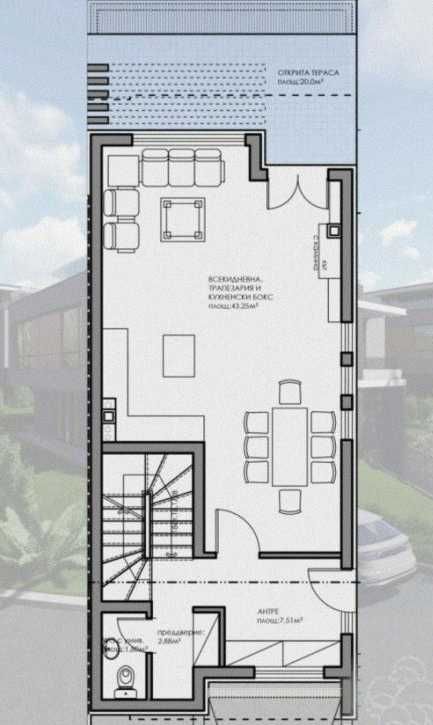 Продава се Къща в София, в.з. Горна баня - 340 кв.м за 1591 €/кв.м - Снимка #3
