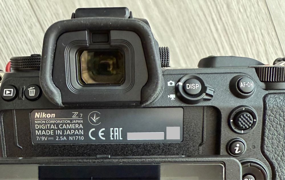 Фотоапарат Nikon Z7 mirrorless