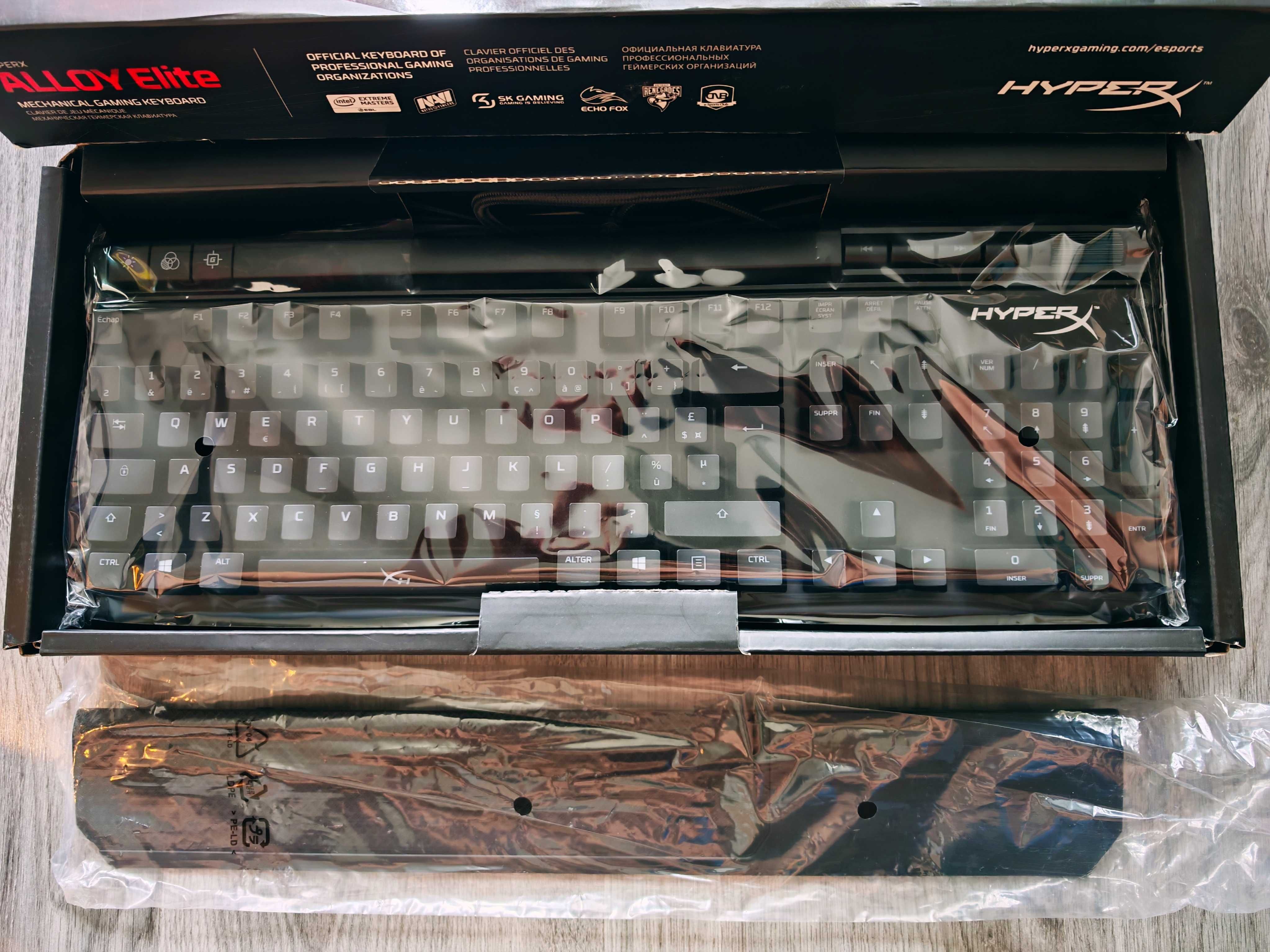 Нова HyperX Alloy Elite Mechanical Gaming Keyboard, Red LED клавиатура