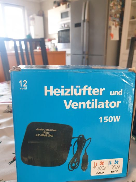 Ventilator auto răcire și încălzire