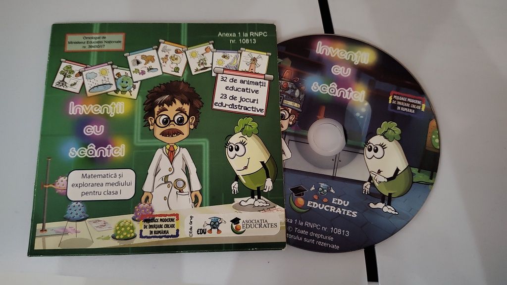 Jocuri educative CD pentru copii 6-7 ani