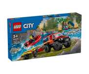 LEGO 60412 City 4x4 Fire Engine with Rescue Boat