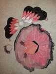 Costum flamingo fete 4 6 ani