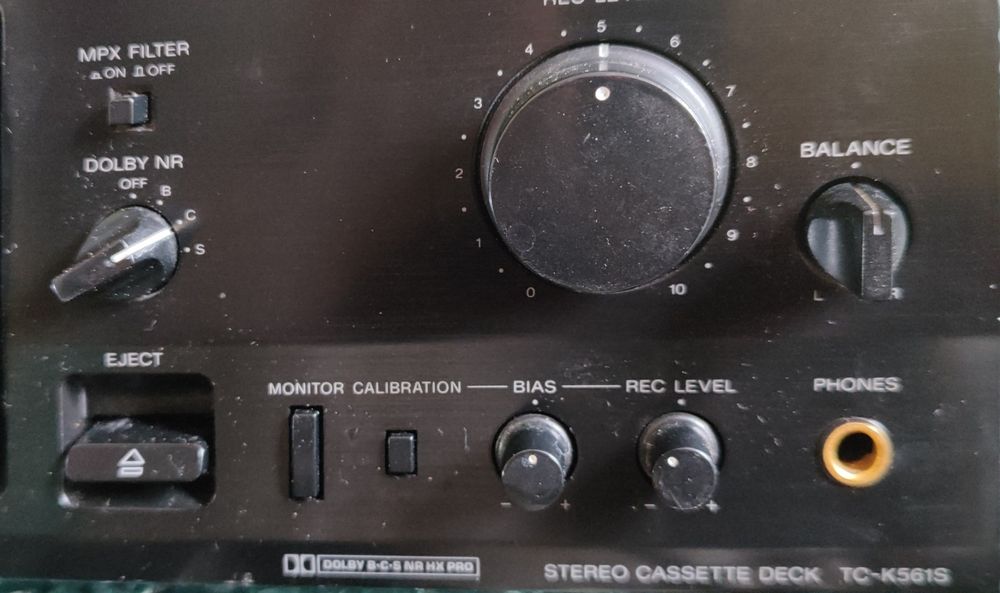 Sony stereo cassette deck tc-k561s