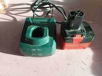 incarcator si acumulator metabo 12v