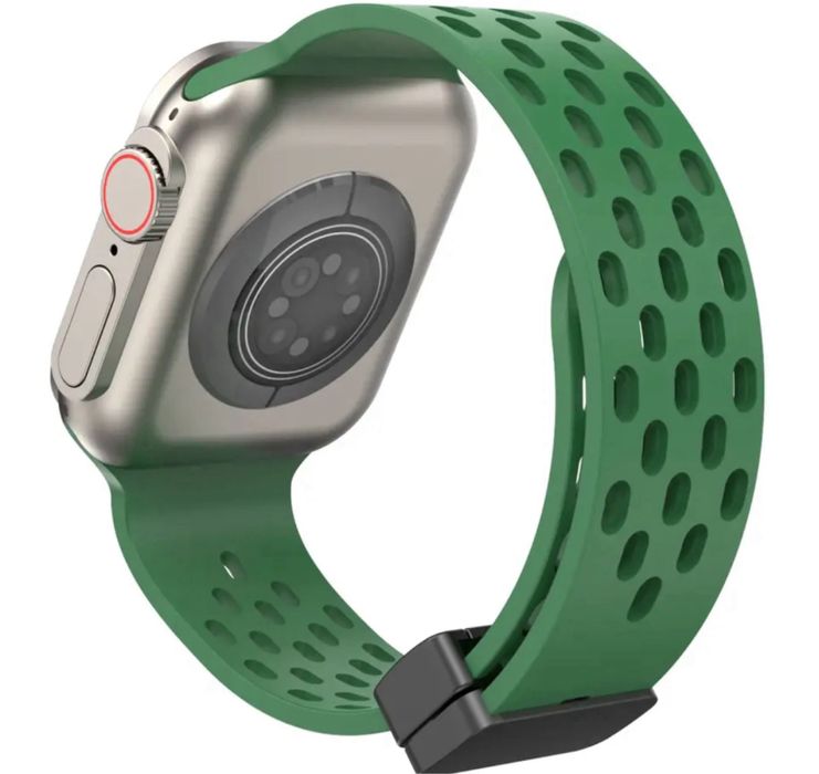 Curea Husa Silicon Perforat Magnetic Cablu Usb Ceas Apple Watch
