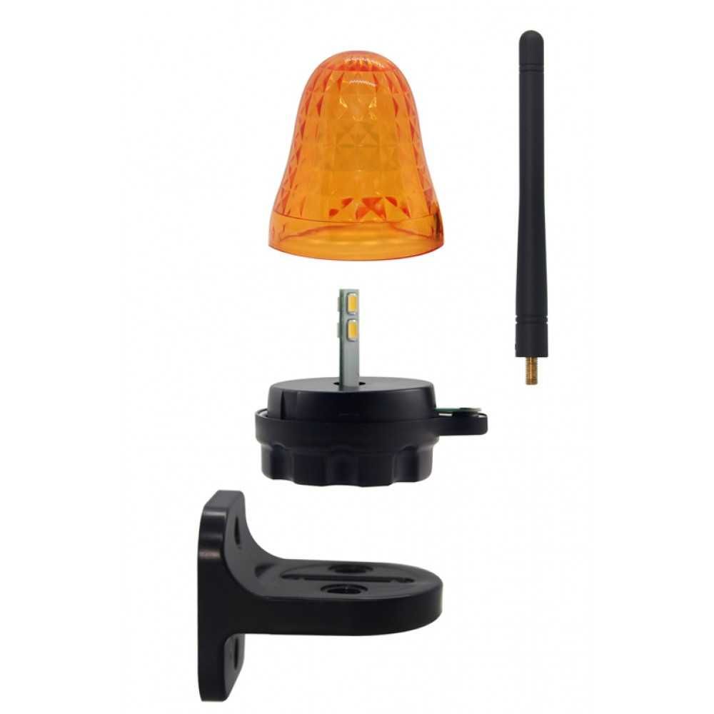 Kit Automatizare Poarta Culisanta 600kg cu Fotocelule si Lampa