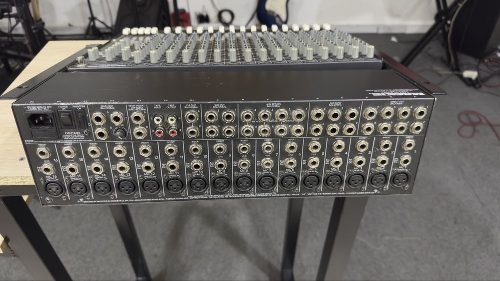 Микшерный пульт mackie 1604-vlz pro, микшер 16-канальный
