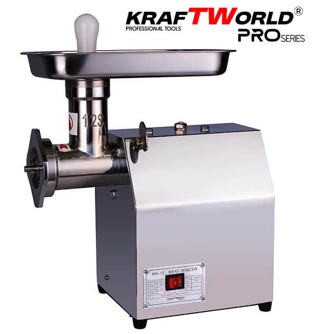 Професионална Месомелачка с редуктор KraftWorld 1200W