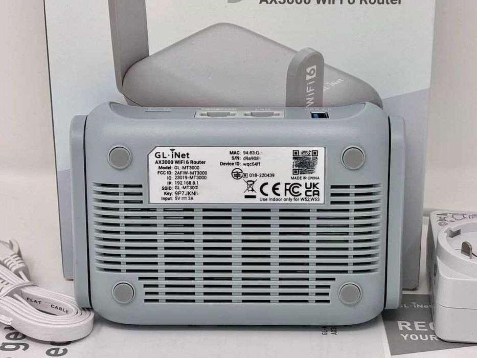 OpenWRT рутер Gl.iNet Beryl AX AX3000 Wi-Fi 6