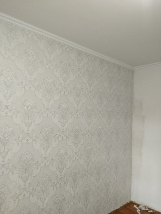 Качественная поклейка обоев молярка