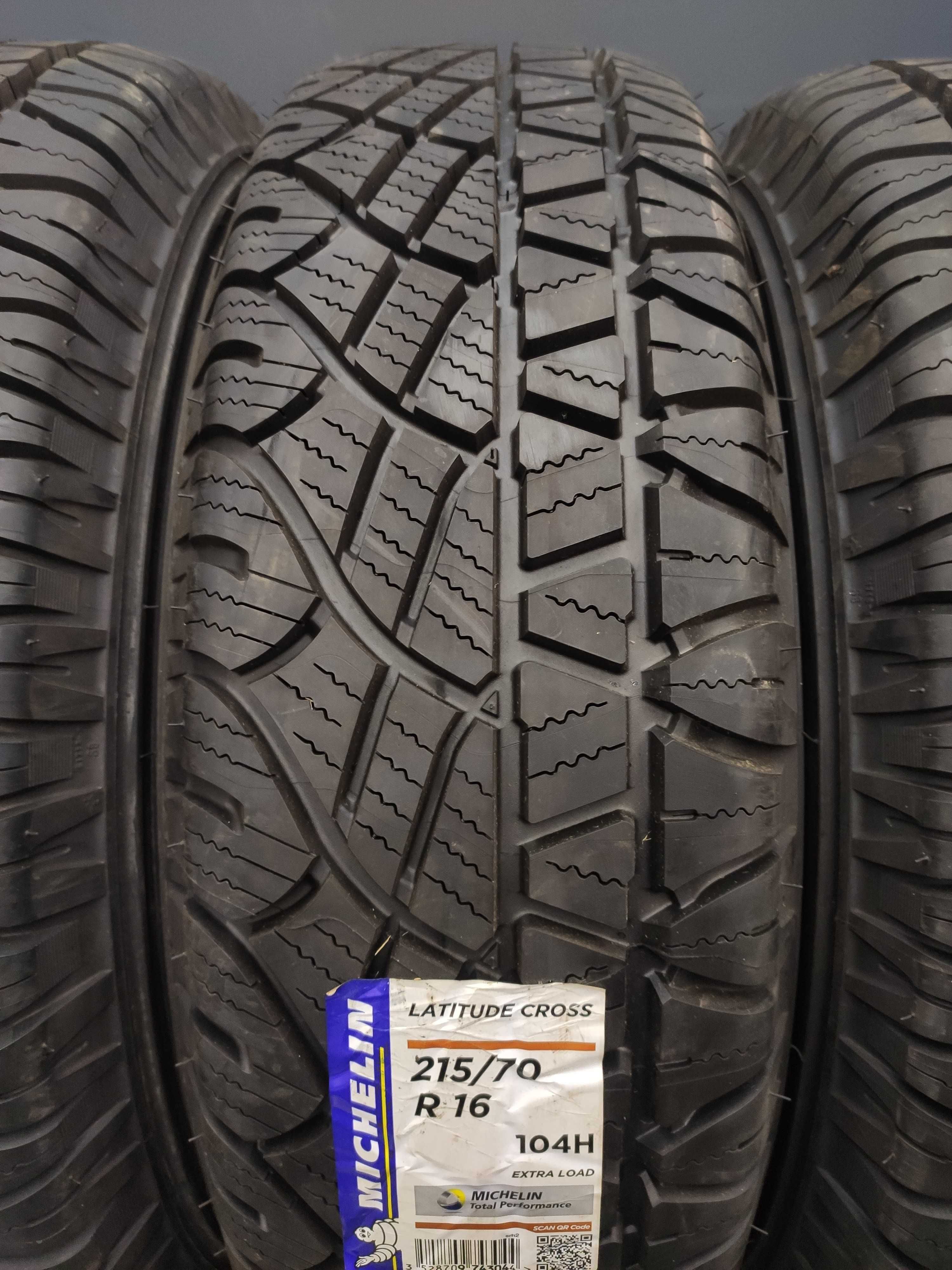 4бр Нови Всесезонни Гуми 215 70 16 - Michelin