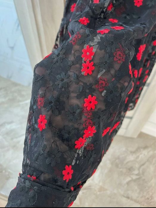 Rochie brodata Zara 38-M